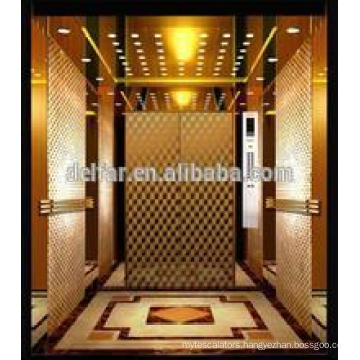 Machine Roomless Traction Types Luxury Passenger Elevator